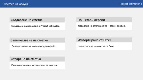 Представяне на Модул 2
