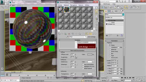 Създаване на нови материали - Arch &amp; Design (Diffuse)