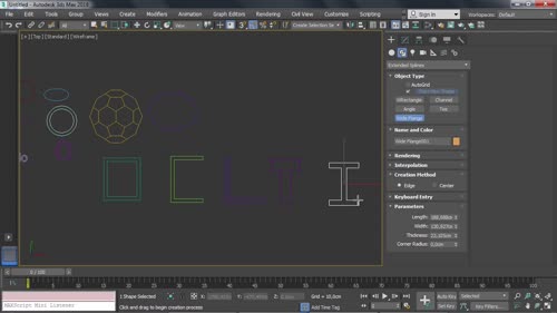 Създаване и използване на 2D обекти