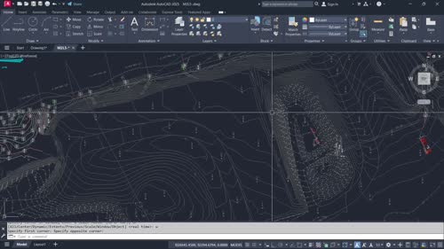 Бърза навигация и регенериране на изображения в чертежа