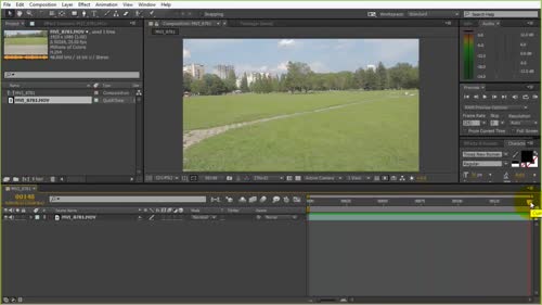 Наместване на материал в "Timeline".