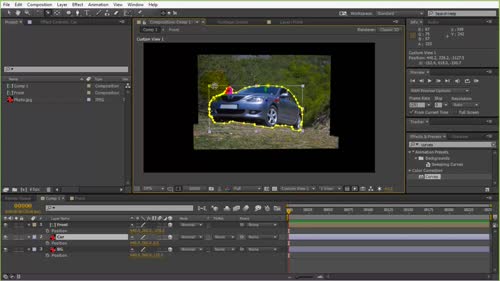 Създаване на 3D слоеве в After Effects и навигиране в 3D Пространството на програмата.
