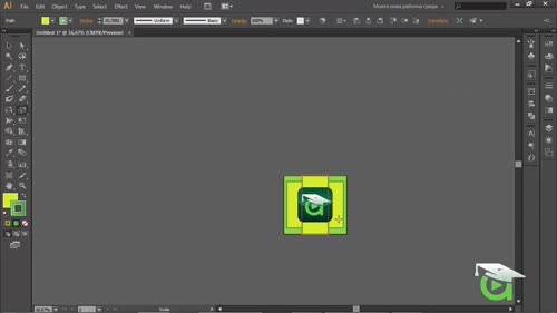 Използване на инструмента за мащабиране (scale tool)