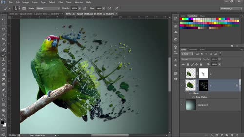 Splash Ефект