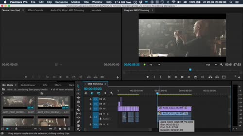 Premiere Pro - възможности за прецизиране на монтажа