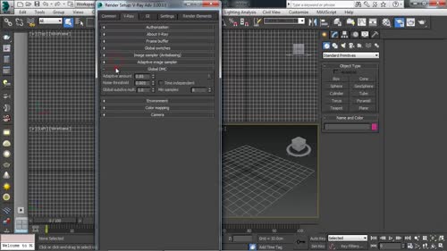 Basic/Advanced/Expert изгледи на интерфейса на V-Ray 3.0