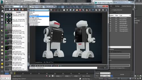 Елементи на рендера за анализи и постпродукция – Render Elements