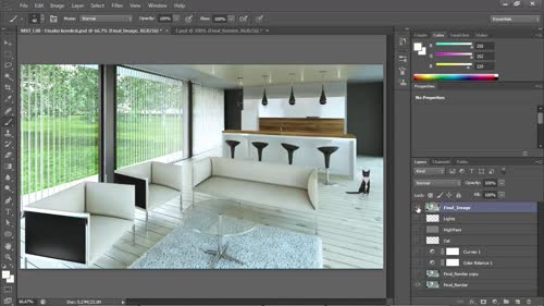 Финални корекции във Photoshop