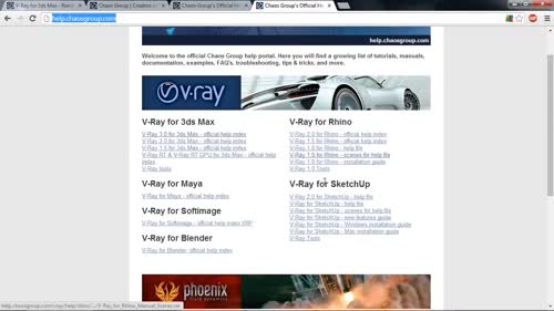 Общо представяне на plugin-a V-Ray 3.0