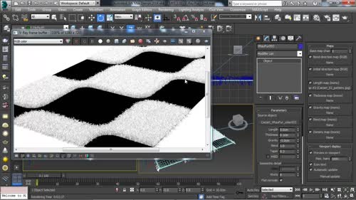 V - Ray Fur