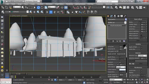 Второстепенни параметри на V - Ray Physical