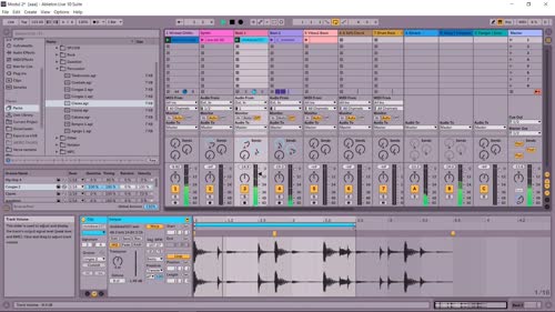 Представяне на модул:&nbsp;Запознанство с интерфейса на Ableton Live
