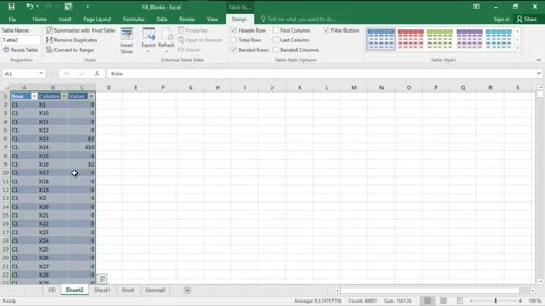 Техники в Excel за подготовка на данни за Access