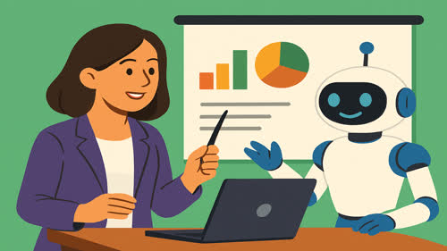 Създаване на бързи презентации с AI