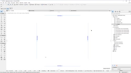 Дефиниране (определяне) на основните етажи/нива (Stories) на новия проект