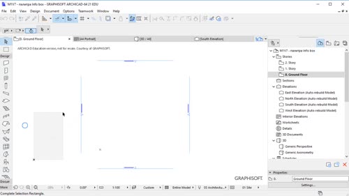Основни помощници - Info Box Pallete и Arrow Tool