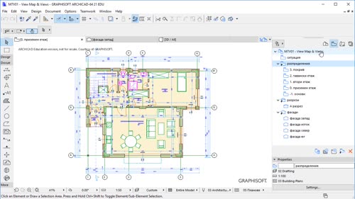Особености, прилики и разлики между Project Map и View Map