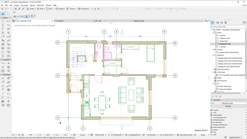 Поставяне на оразмерителни линии с Dimension Tool. Основни настройки.