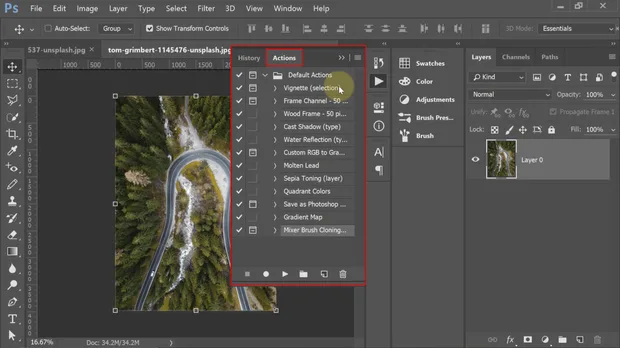 Photoshop Actions