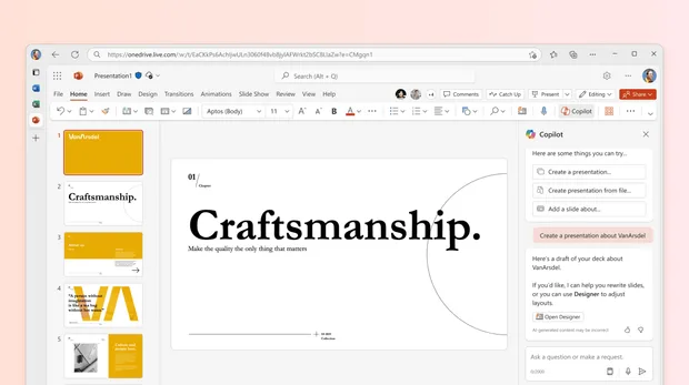 copilot powerpoint