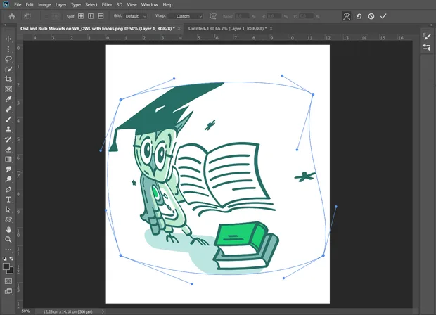 warp photoshop ръководство aula.bg