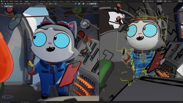 Приложение на Blender в game индустрията