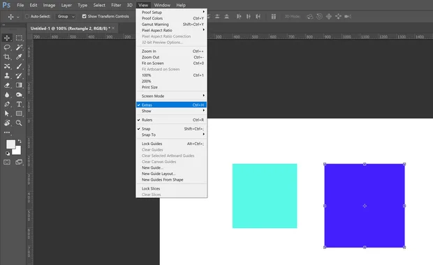 как да подравня текст вертикално Photoshop