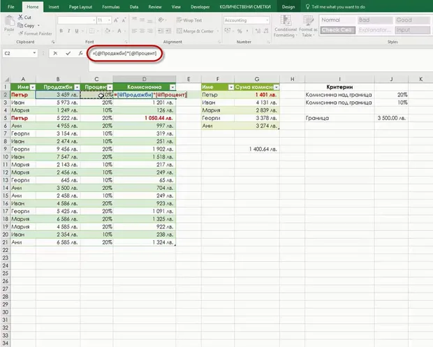 Excel не смята правилно