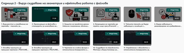 Онлайн курс по Autocad от Aula.bg