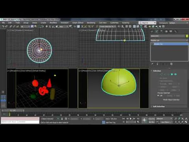 Моделиране с 3ds Max 2018 и рендериране с Arnold