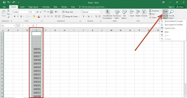 как да обърна реда да стане колона в excel