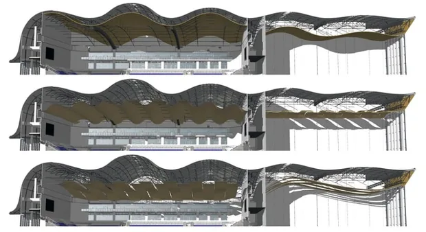 Rhythmic Gymnastics Center (реализиран проект с ArchiCAD)