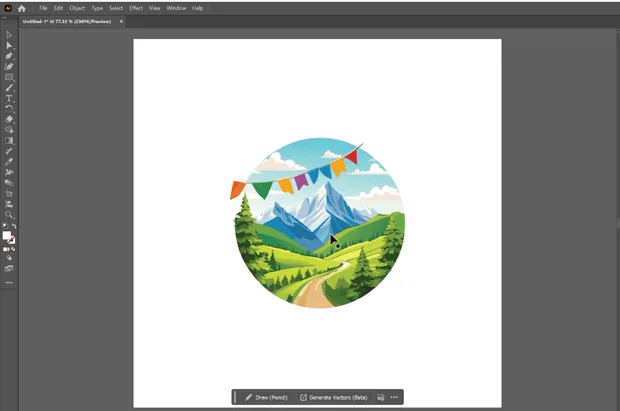 Illustrator и AI: Generate Vectors