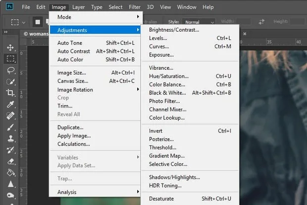 adjustments (цветови корекции) photoshop ръководство aula.bg