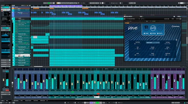 Аудио софтуерите - Cubase интерфейс