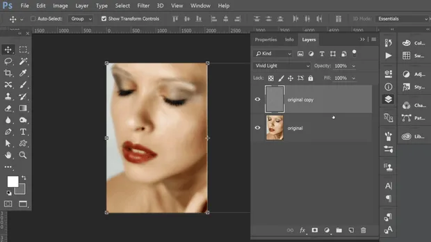 Как бързо да изгладим кожа (ретуш) с Photoshop
