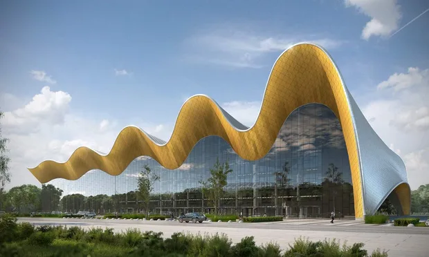 Rhythmic Gymnastics Center (реализиран проект с ArchiCAD)
