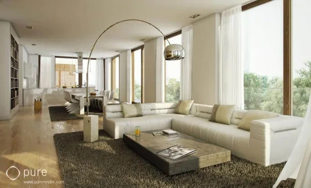 V-ray-интериорна визуализация