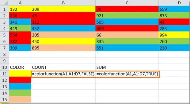 excel-color