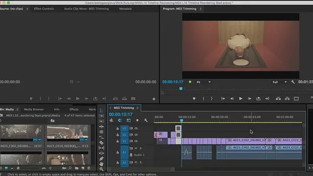 Монтаж с Premiere Pro