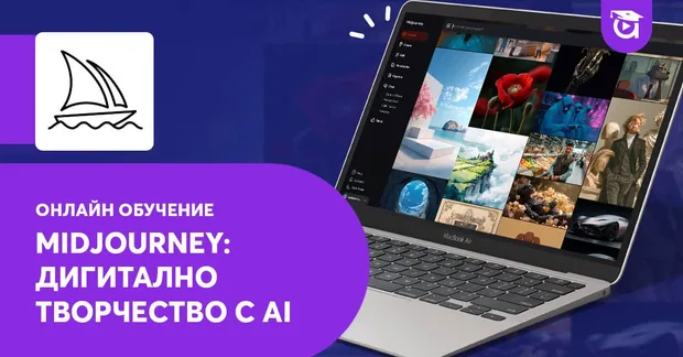 AI курс "Midjourney" в Aula.bg