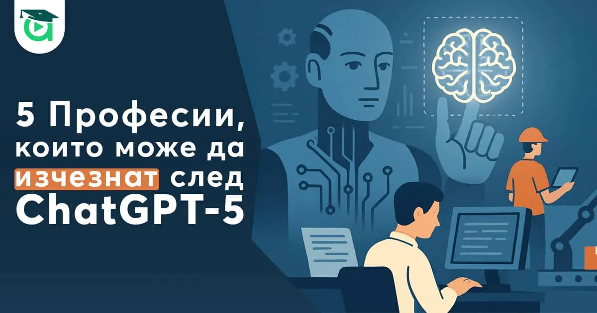 5 професии, които може да изчезнат след ChatGPT‑5 (и как да се адаптираме)