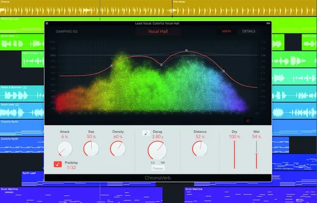 Logic Pro X ефекти екранна снимка
