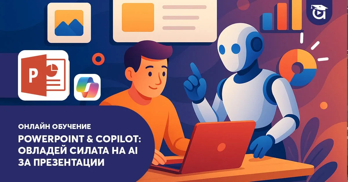 Нов AI курс: Овладей силата на Copilot за PowerPoint презентации