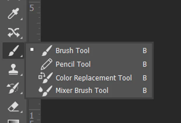 brush tool photoshop