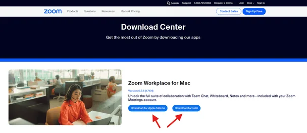 Zoom - инсалация за Mac