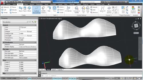 Моделиране с 3D повърхности