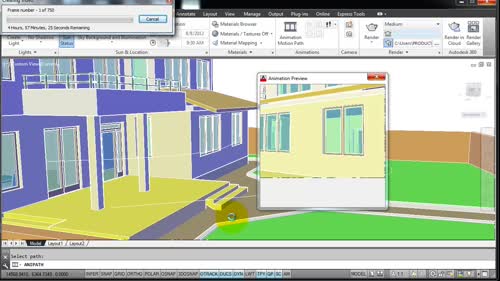 Създаване на анимации с AutoCAD