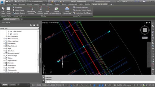 Обзор на напречните профили в Civil 3D