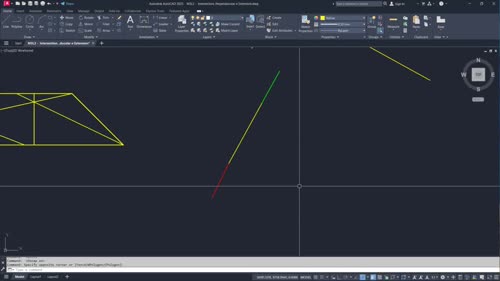 Прецизно чертане с Intersection, Perpendicular и Extension